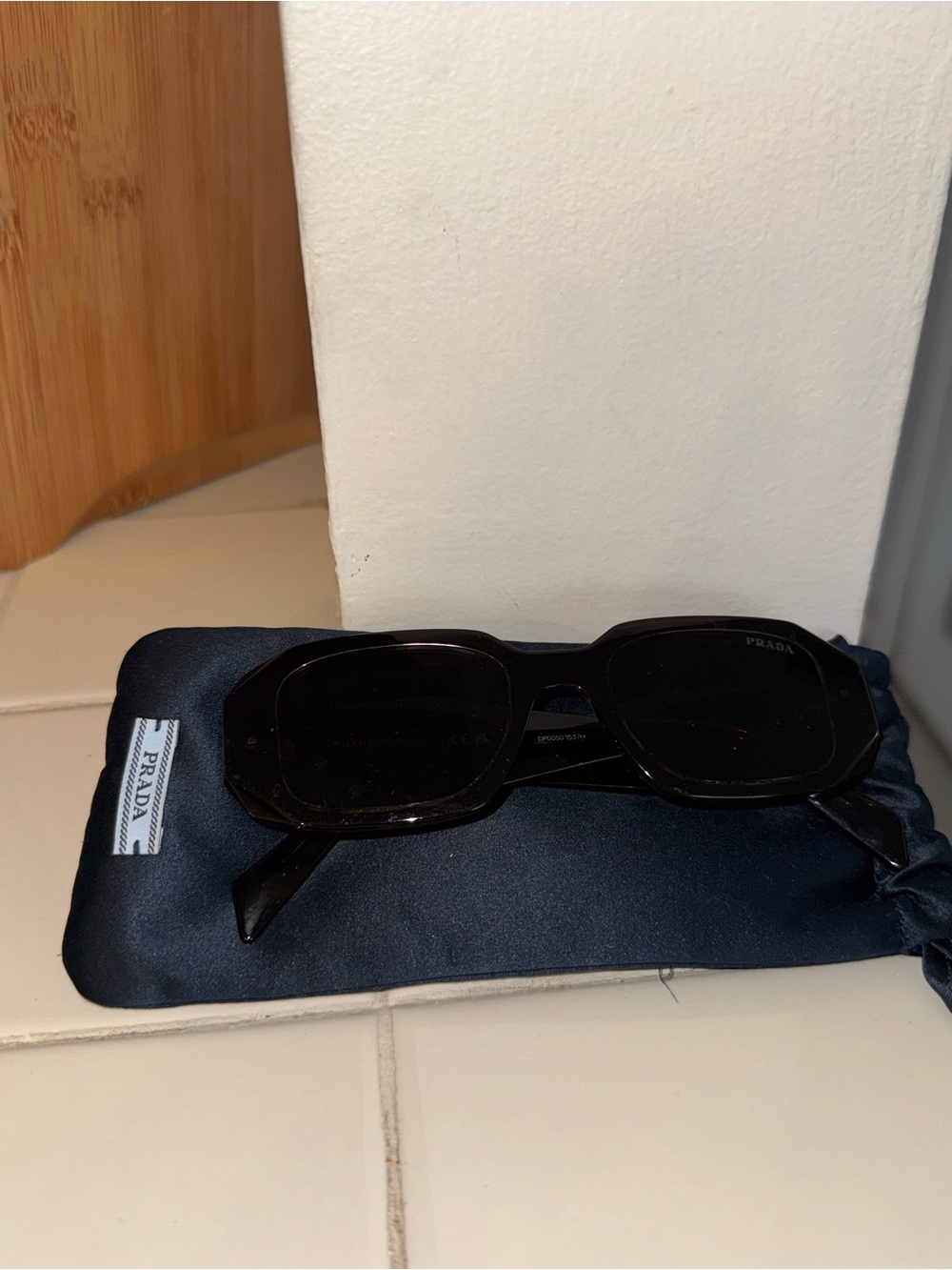 Prada PR 17WS Tortoise Brown Sunglasses